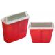 Disposable Medical Sharp Containers For Needles , Surgical Needle Disposal Box