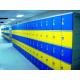 Colorful Employee Storage Lockers 4 Tier smart ABS Lockers for school or gym