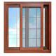 Customized Colors Aluminum Windows Arched Commercial Double Glass Vertical Aluminum Sliding French Type