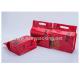 Qual side sealed flat bottom pouches with zipper for tea packaging