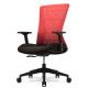 100mm-70mm Mesh Conference Chair Adjustable Height Nylon Fixed Armrest