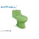 Western standard american standard one piece toilet 1  flush Elongated