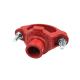 UL Ductile Iron Pipe Fittings Fire Fighting Grooved Mechanical Tee