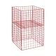 Lightduty Epoxy Plated Store Wire Dump Bin For Promotion Display