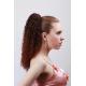 Dark Brown Curly Synthetic Pony Tail Wigs And Extensions For Women