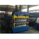 2 Layer Glazed Tile Roll Forming Machine With 5 Ton Manual Decoiler