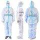 Sterilization Disposable Isolation Coverall , Medical Protective Isolation Gown