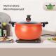 28cm Kitchen Cast Iron Maifan Stone Micro Pressure Cooker With Handle