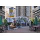 6m Clear Bubble Tents Waterproof Polycarbonate Dome House For Dinning Or Wedding