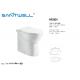 Thin Seat Cover UF Rimless Wall Hung Wc Toilet , Eastern Europe Toilet
