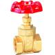 CW617N forged Brass bronze water Gate Valve , With Non-rising Stems,Threaded Bonnet DN design