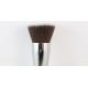 Black Long Handle beatuty tool Powder cosmetic Brush With Brown Nylon Hair