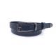 Womens Genuine Leather Belt With Square Metal Pin Buckle  /  Casual Dress Belt