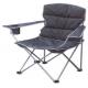 Outdoor Padded Fold Up Camping Chairs With Steel Frame