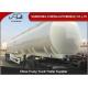 3 Axles 50CBM Fuel Tanker Semi Trailers Customized carbon steel tanker trailers