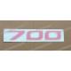 HINO 700 Logo For HINO MEGA 700 Truck Spare Body Parts