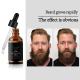 100% Natural Strengthens Beard Growth Conditioner Oil With Organic Argan