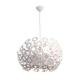 Warm White Metal Cage Pendant Light Dandelion Shape For Hotel Living room