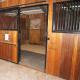 Eco Friendly Horse Stall Doors , Carbonized Bamboo Small Horse Barns