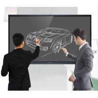 Portable Smart Interactive Whiteboard 75 86 100 Inch 0.8ms Fluent Writing