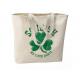 Reusable Large Cotton Canvas Grocery Bag Custom Printed For Travel