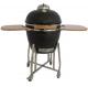 83kgs 475mm 22 Inch Kamado Grill With Hot Pot Telescopic Fork