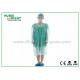 Dust Prevention Disposable PP Isolation Gown With Knitted Wrist