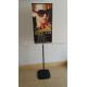 Advertising PVC Floor Standing Signage For Sunglasses Outdoor