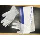 White Latex Free Powder Free Disposable Gloves S - XL Size PVC Material