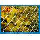 Dark Green 40*40mm Galvanized Chain Link Fence For Forest Protecting And Building Site