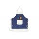 Blue And White Kitchen Gifts Personalized Apron for Women-Backing Gift Cooking Gift Custom Apron