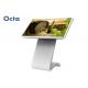 50 Inch Interactive LCD Touch Screen Information Kiosk 4mm Tempered Glass