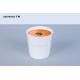 Recyclable Paper Biodegradable Soup Cups 480ml Easy To Hold For Restaurants