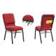 Banquet Hall Stacking Church Chair Stackable Auditorium Chairs 5.5kgs
