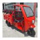 1980mm Wheelbase Electric Tricycle with Enclosed Cabin and 6 Leaf Spring Rear Suspension