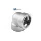 General DN25 SS316 Forged Stainless Steel 304 316L Socket Welding Elbow with General