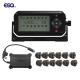 RS232 7 Wheels 12mA 4V Tire Pressure Monitoring System Toggle Switches Bus TPMS