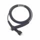 Armored Outdoor Fiber Optic Patch Cord 1m-100m With NSN Boot Duplex LC Connector