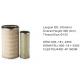 Height 395mm Hydraulic Oil Filter Assembly 600-181-2300 OD 245mm