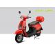 50km/H Vespa Type Electric Scooter Pedal Assisted 10 Inch Tires With Drum Brake