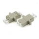 Adapter Fiber Optic Multimode LC Connector UPC Polish Stype Duplex Adapter With Flange