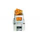 Mini Electric Commercial Orange Juicer Machine Automatic Feeding Stainless Steel Body