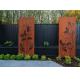 Contemporary Sculpture Steel Outdoor Decoration Metal Art Corten Steel Screen