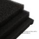 Black RoHS Open Cell Foam Filter Material , 10 PPI Reticulated Polyurethane Foam Sheet