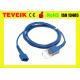 Compatible for EC-8 Nell-cor Sensor Adapater Cable, DB 7pin to DB9 female Nell-cor Spo2 Extension Cable