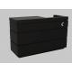 Durable Convenience Store Checkout Counter / Retail Store Front Counter Black