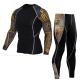 Quick Dry Uv Protection Gym Track Gym Rash Suit Men Sport Set
