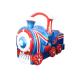 1 Player Kids Coin Operated Kiddie Ride / Little Train Rides For Supermarket