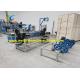 Double Wire PLC Chain Link Fencing Making Machine 180m2/H Twisted Mesh