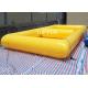 Funny Yellow Double Pool Inflatable Swimming Pools PVC Tarpaulin CE Approval